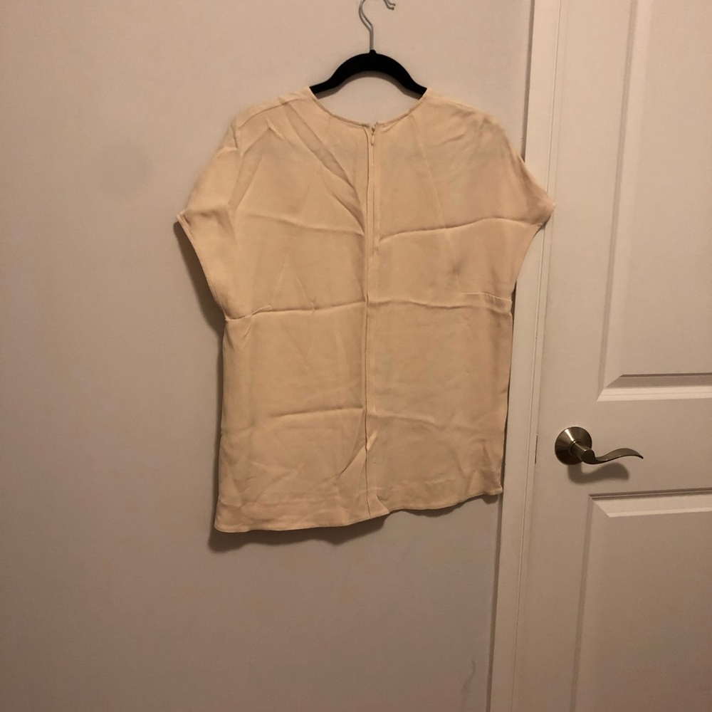 COS Drapey Cream Coloured Tee